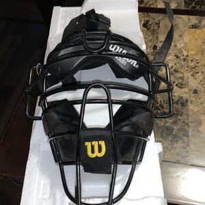 Wilson Black and Yellow Catcher's Mask